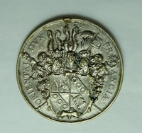 69087
<br/>
Medaille von 1575 aus der Zeit von Fürstbischof Julius Echter von Mespelbrunn (1573-1617)
<br/>
<em>Mespelbrunn, Julius Echter von</em>