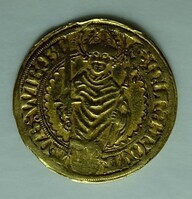 73023
<br/>
Goldgulden von 1506 aus der Zeit von Fürstbischof Lorenz von Bibra (1495-1519)
<br/>
<em>Bibra, Lorenz von (1495-1519)</em>