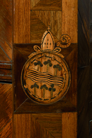 A. 14669
<br/>
Kommode mit den Wappen Bildhausen und Schlimbach
<br/>
<em></em>