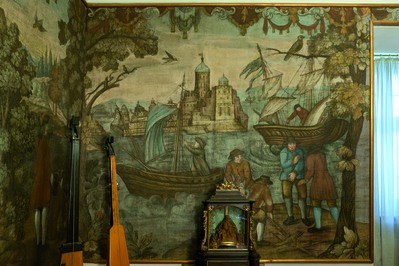 S. 43650
<br/>
Bemalte Wandtapete
<br/>
<em>König, Zacharias</em>